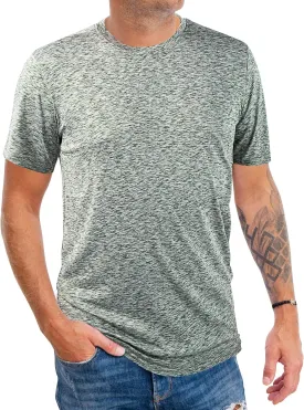 2&5 Pack Men's Sports T Shirts,Crew Neck Breathable Quick-Dry Short Sleeve, Lightweight Tee for Athletic Running