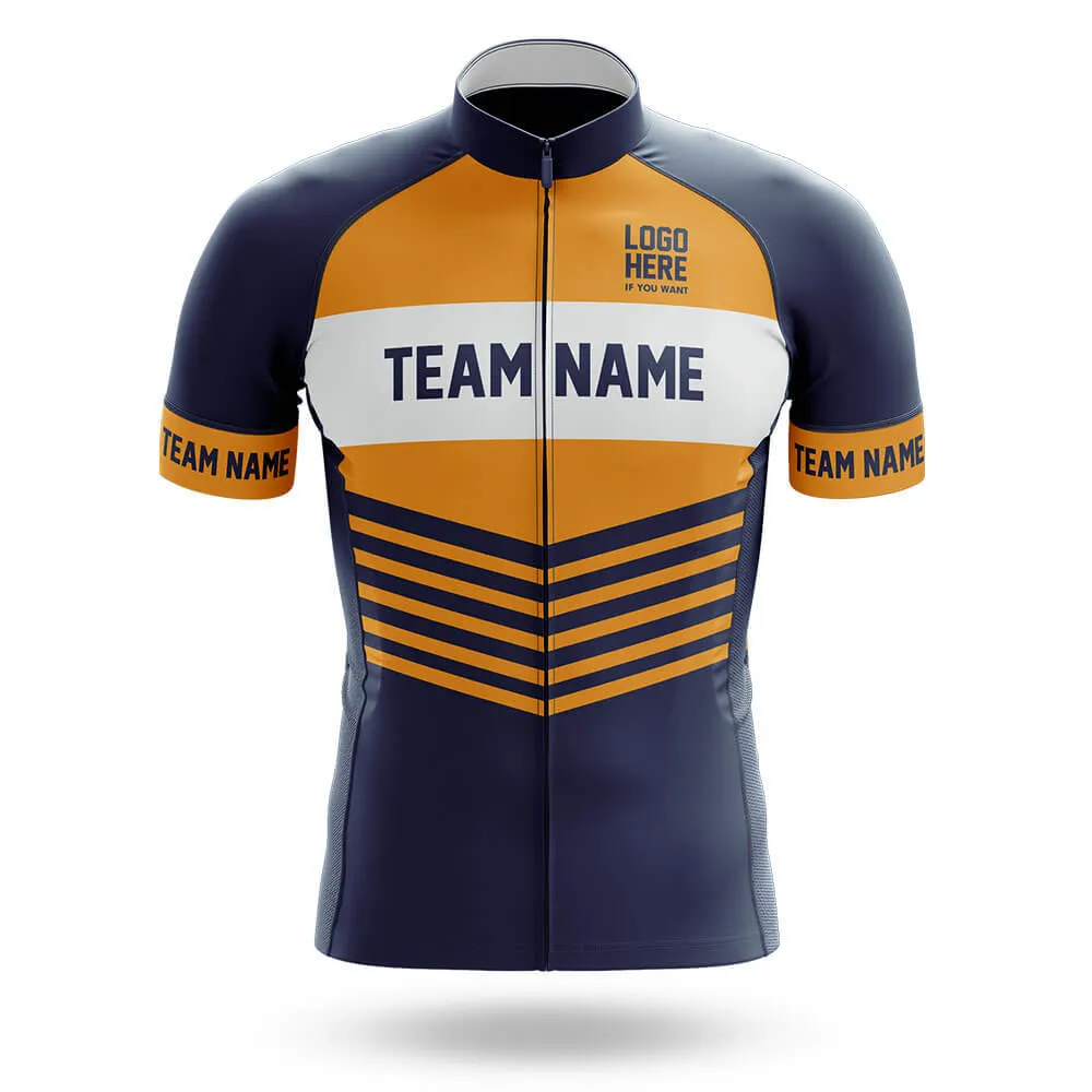 Custom Team Name V20 Navy - Men's Cycling Kit