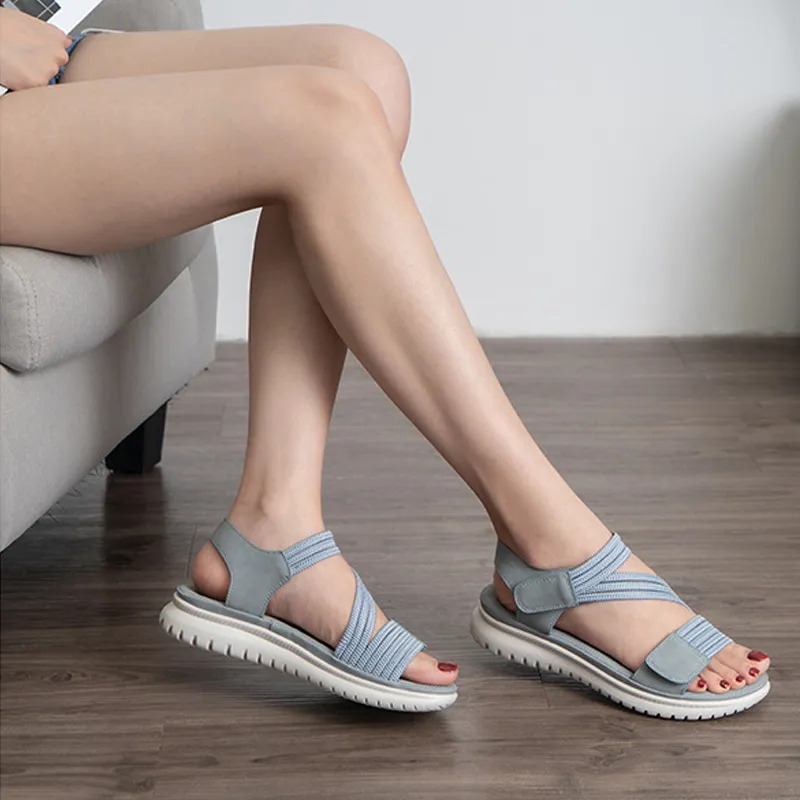 Owlkay Sloping Heel And Non Slip Soft Sole Women Sandals
