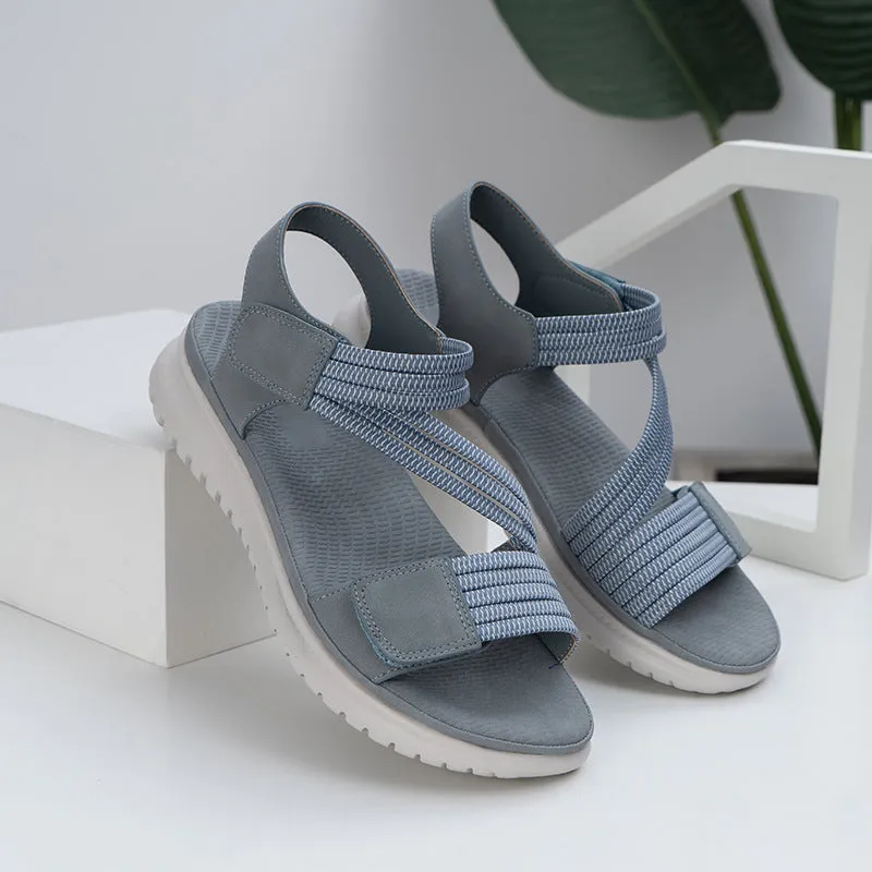 Owlkay Sloping Heel And Non Slip Soft Sole Women Sandals