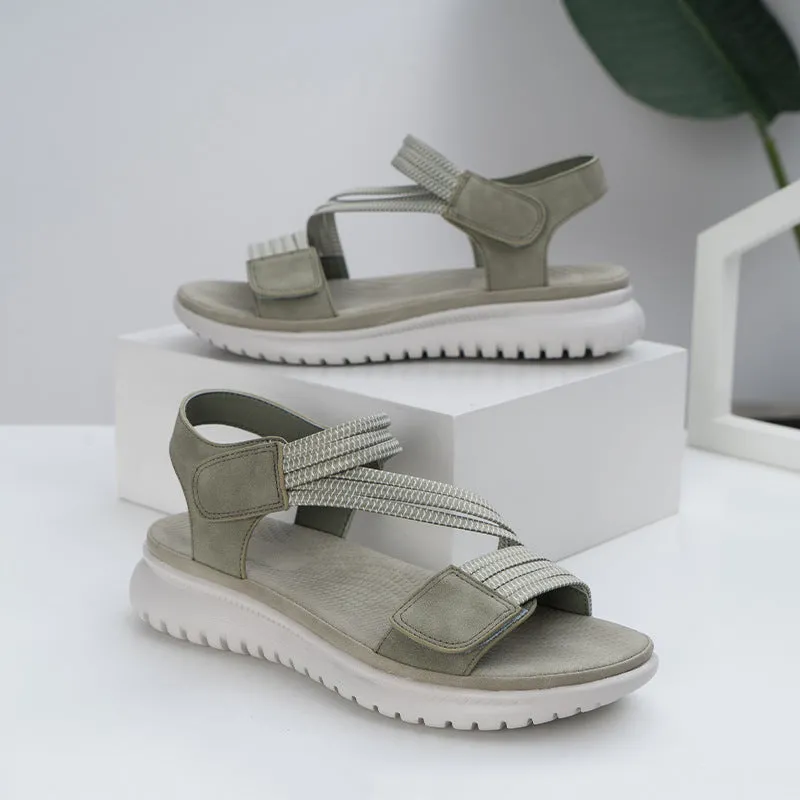 Owlkay Sloping Heel And Non Slip Soft Sole Women Sandals