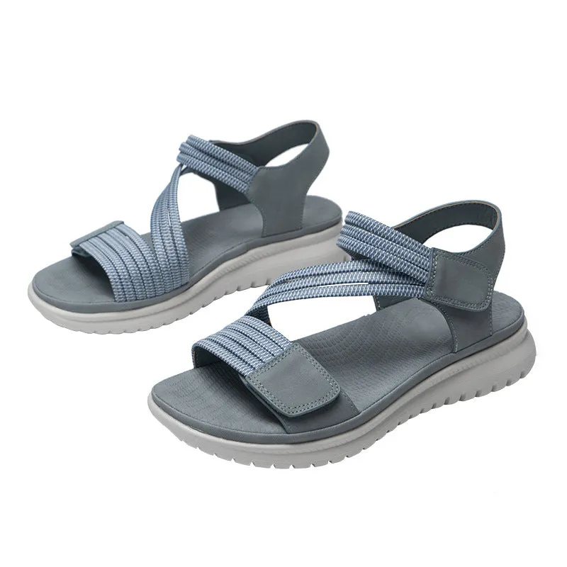 Owlkay Sloping Heel And Non Slip Soft Sole Women Sandals