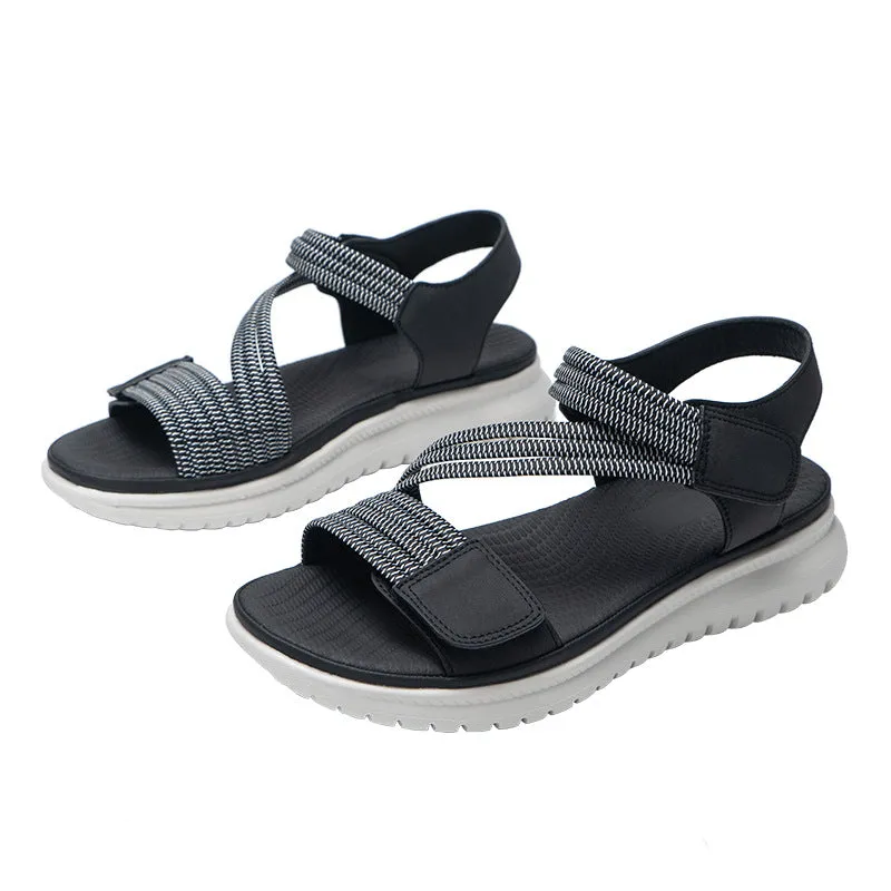 Owlkay Sloping Heel And Non Slip Soft Sole Women Sandals