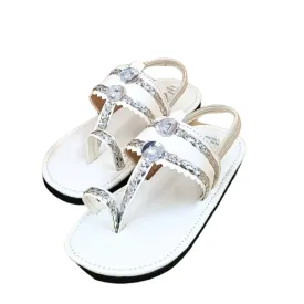 Toddler - Popsicle White Silver