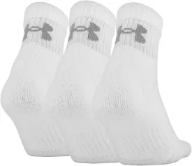 Under Armour Training Cotton Quarter Socks, Multipairs